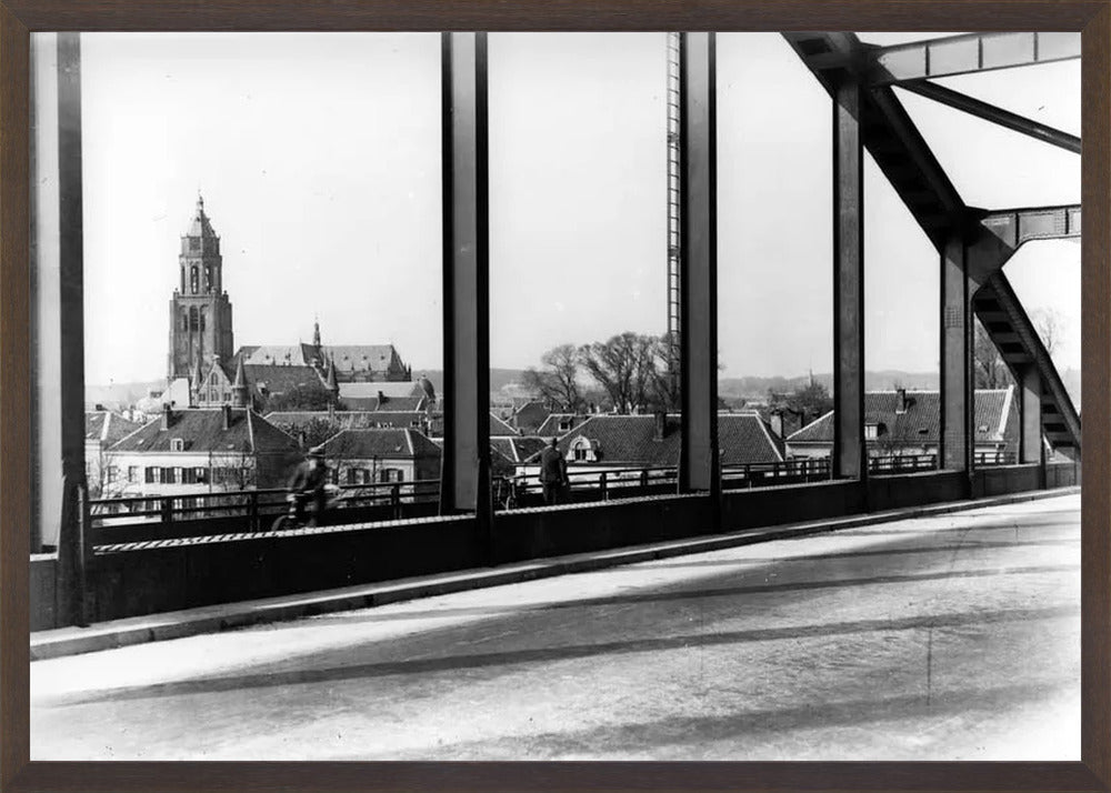 De Rijnbrug en de Eusebiuskerk - 1935