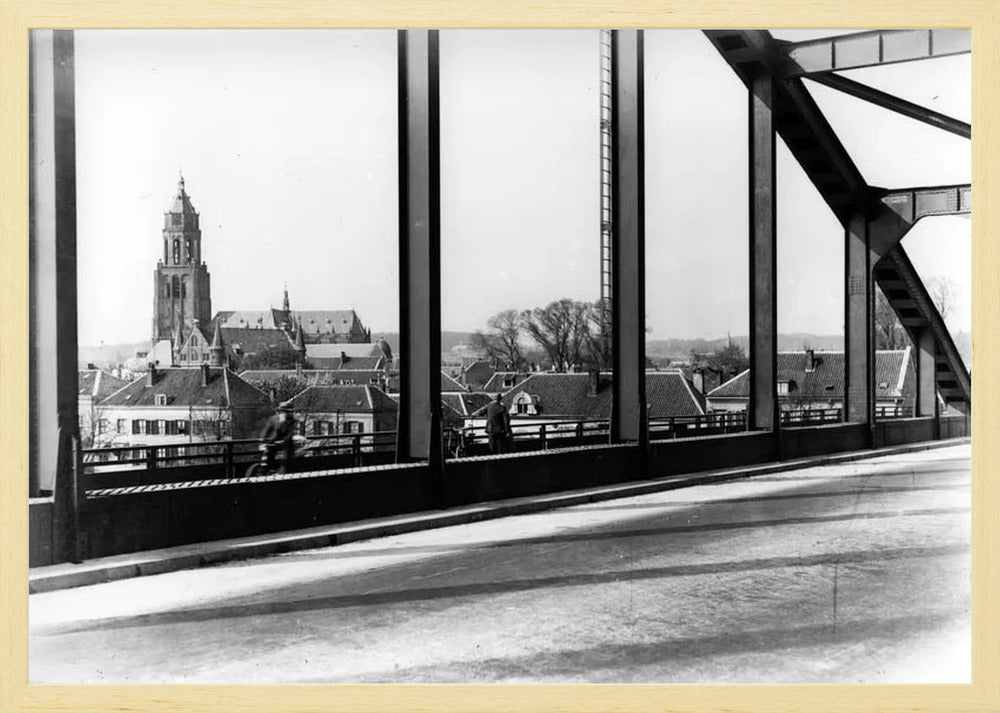 De Rijnbrug en de Eusebiuskerk - 1935