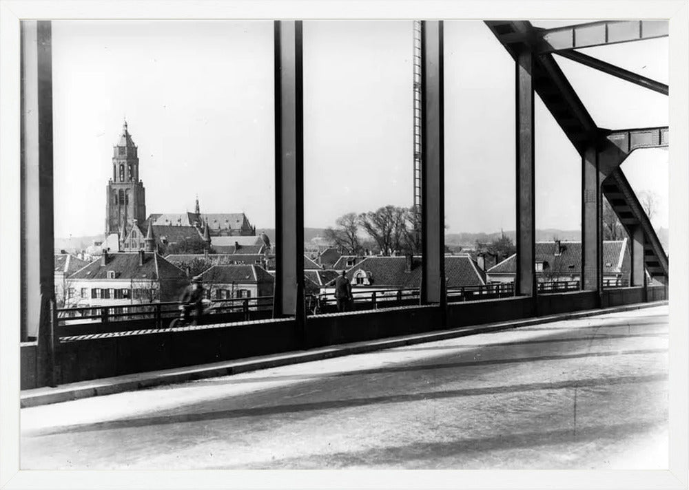 De Rijnbrug en de Eusebiuskerk - 1935