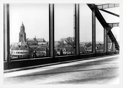 De Rijnbrug en de Eusebiuskerk - 1935