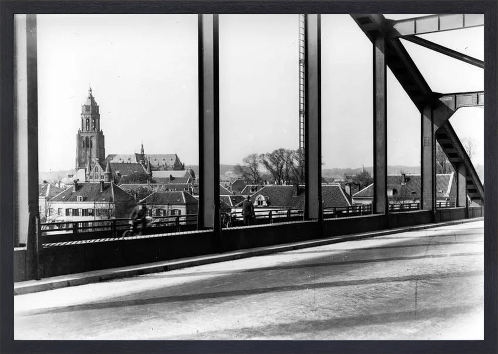 De Rijnbrug en de Eusebiuskerk - 1935