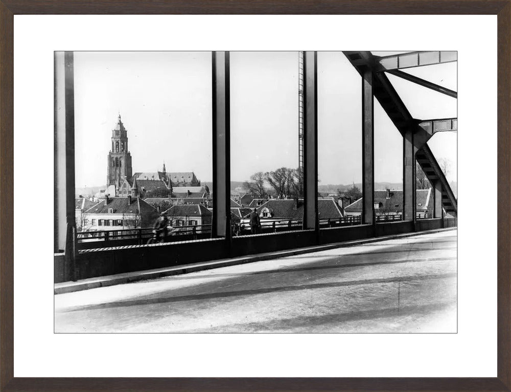 De Rijnbrug en de Eusebiuskerk - 1935