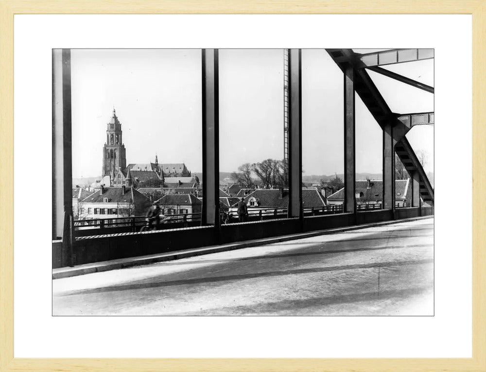 De Rijnbrug en de Eusebiuskerk - 1935