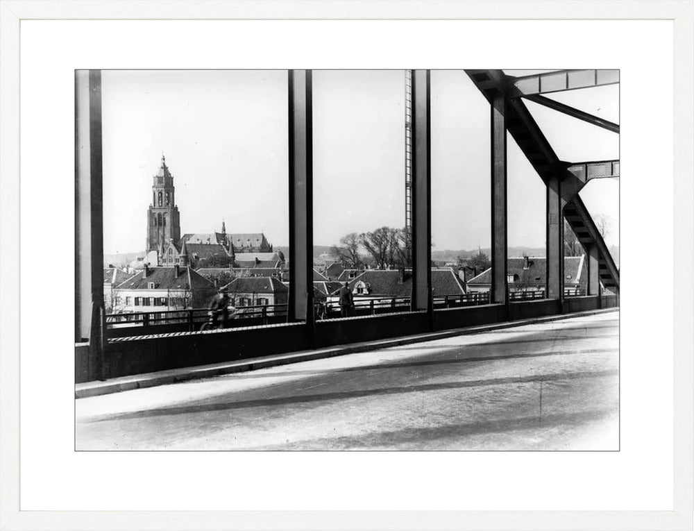 De Rijnbrug en de Eusebiuskerk - 1935