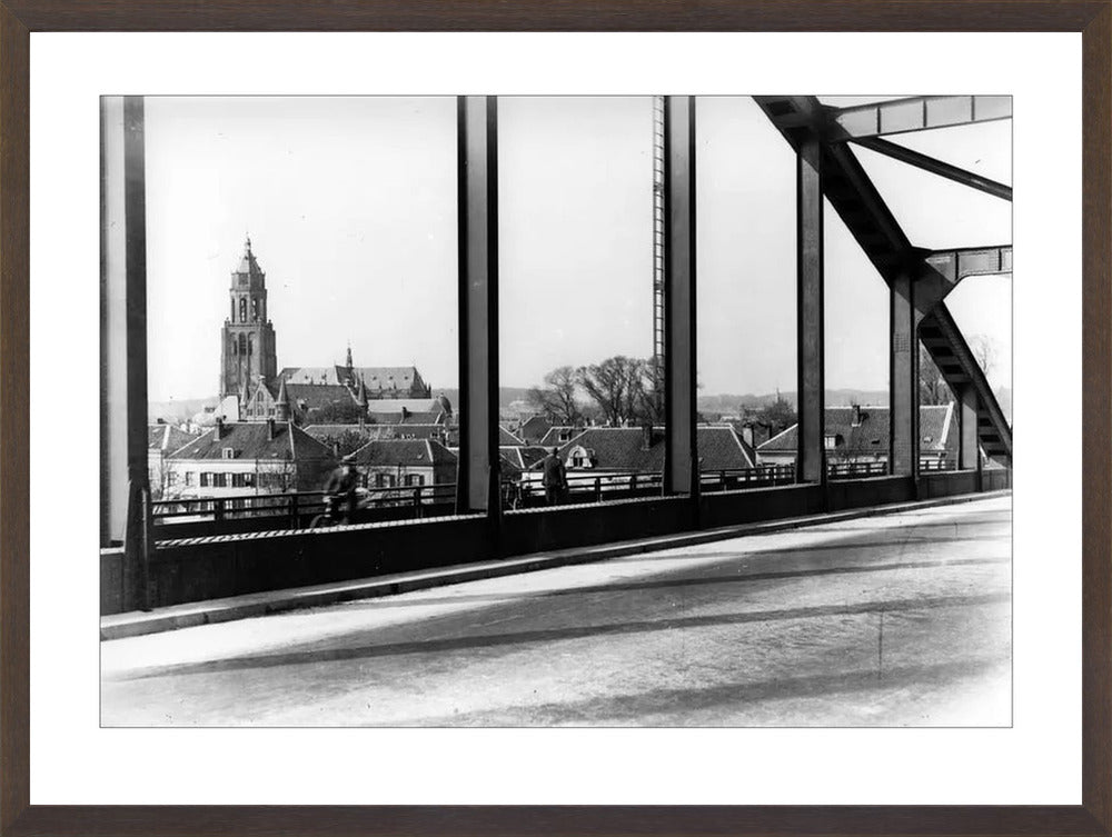 De Rijnbrug en de Eusebiuskerk - 1935