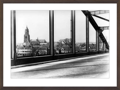 De Rijnbrug en de Eusebiuskerk - 1935