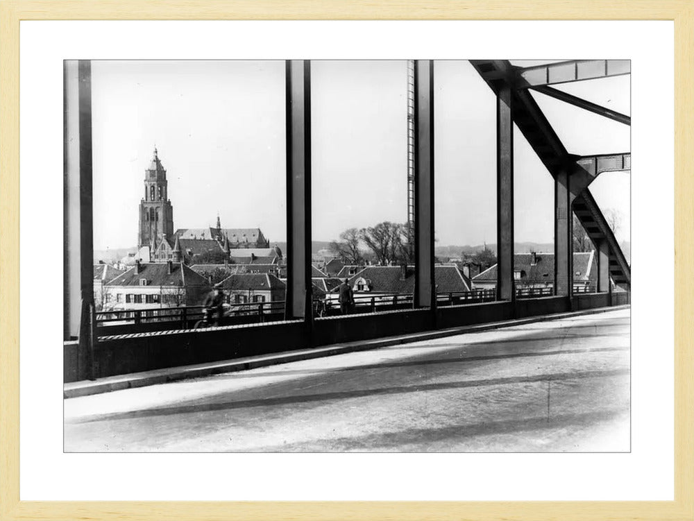 De Rijnbrug en de Eusebiuskerk - 1935