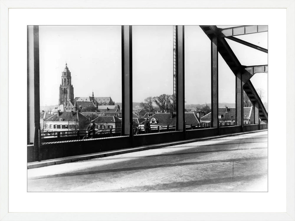 De Rijnbrug en de Eusebiuskerk - 1935