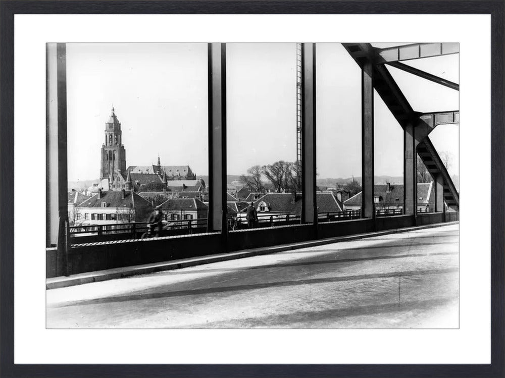 De Rijnbrug en de Eusebiuskerk - 1935