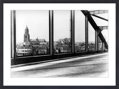 De Rijnbrug en de Eusebiuskerk - 1935