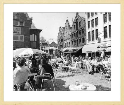 Terrassen op de Korenmarkt - 1979