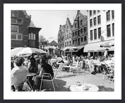 Terrassen op de Korenmarkt - 1979