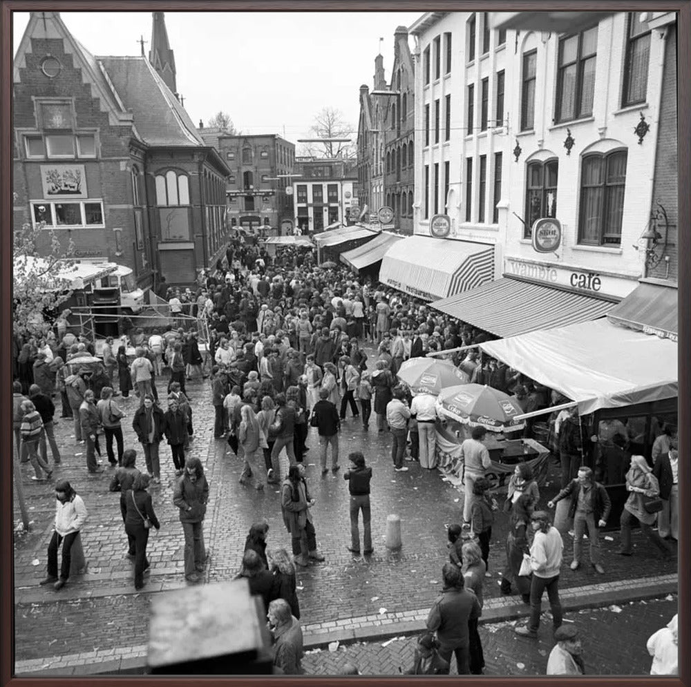 Koninginnedag op de Korenmarkt - 1979