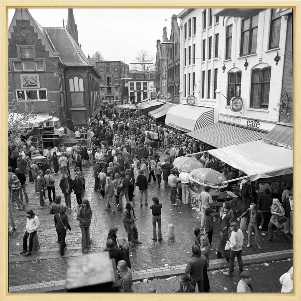 Koninginnedag op de Korenmarkt - 1979