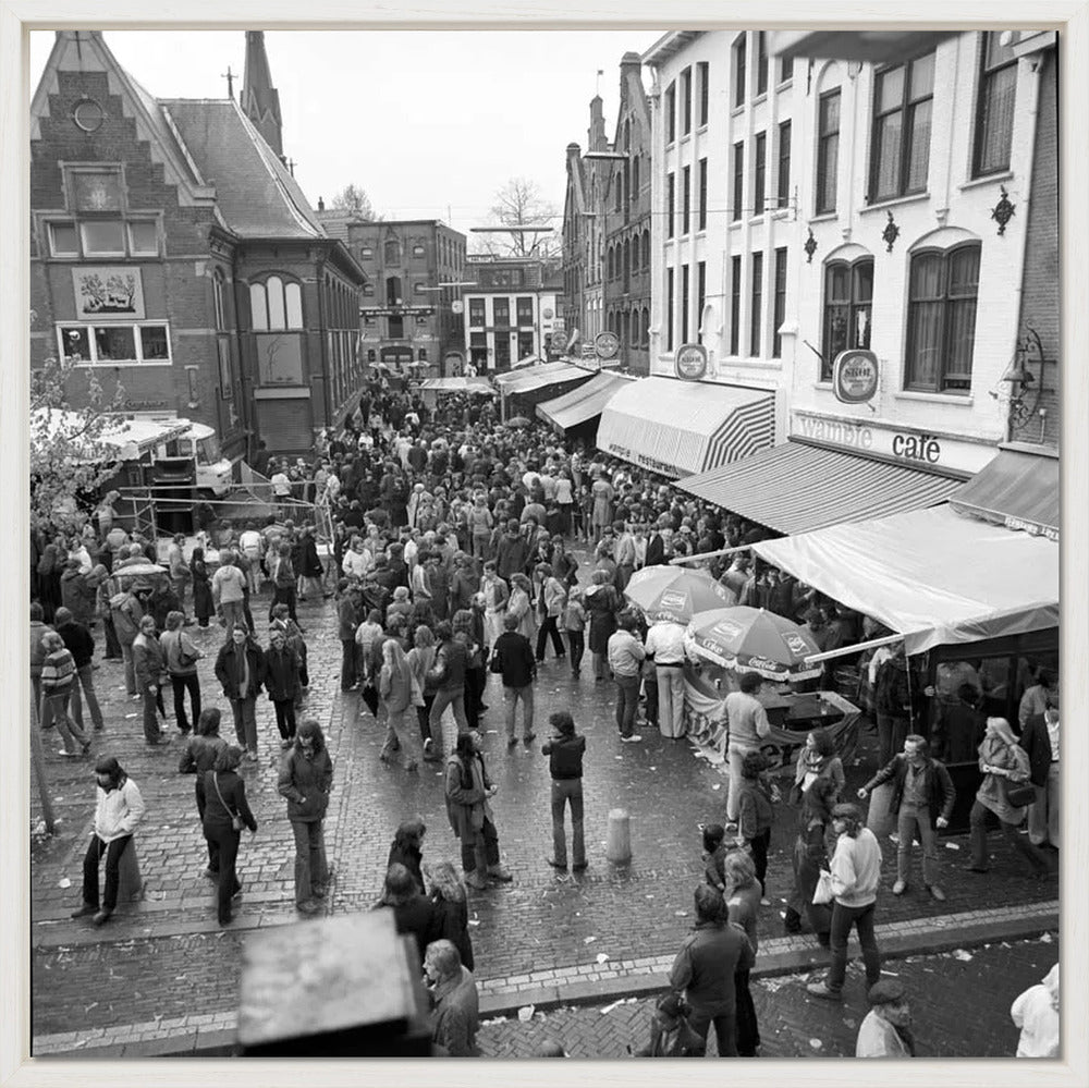 Koninginnedag op de Korenmarkt - 1979