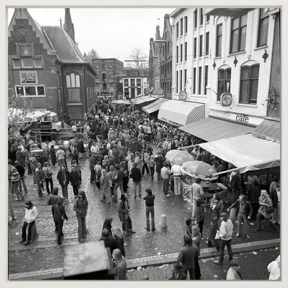 Koninginnedag op de Korenmarkt - 1979