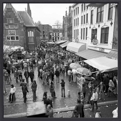 Koninginnedag op de Korenmarkt - 1979
