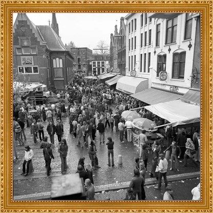 Koninginnedag op de Korenmarkt - 1979