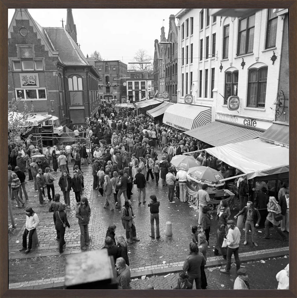Koninginnedag op de Korenmarkt - 1979