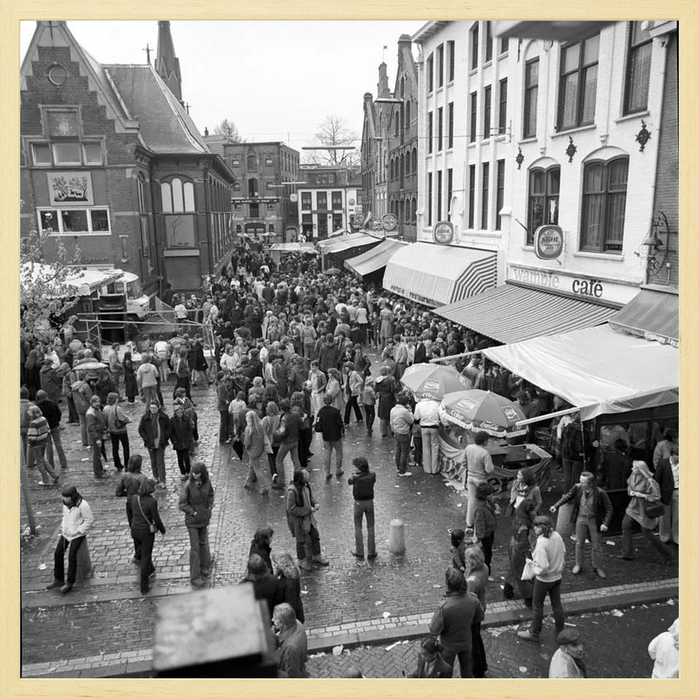 Koninginnedag op de Korenmarkt - 1979