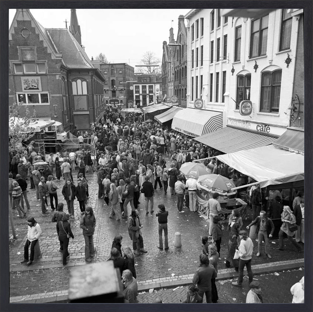 Koninginnedag op de Korenmarkt - 1979