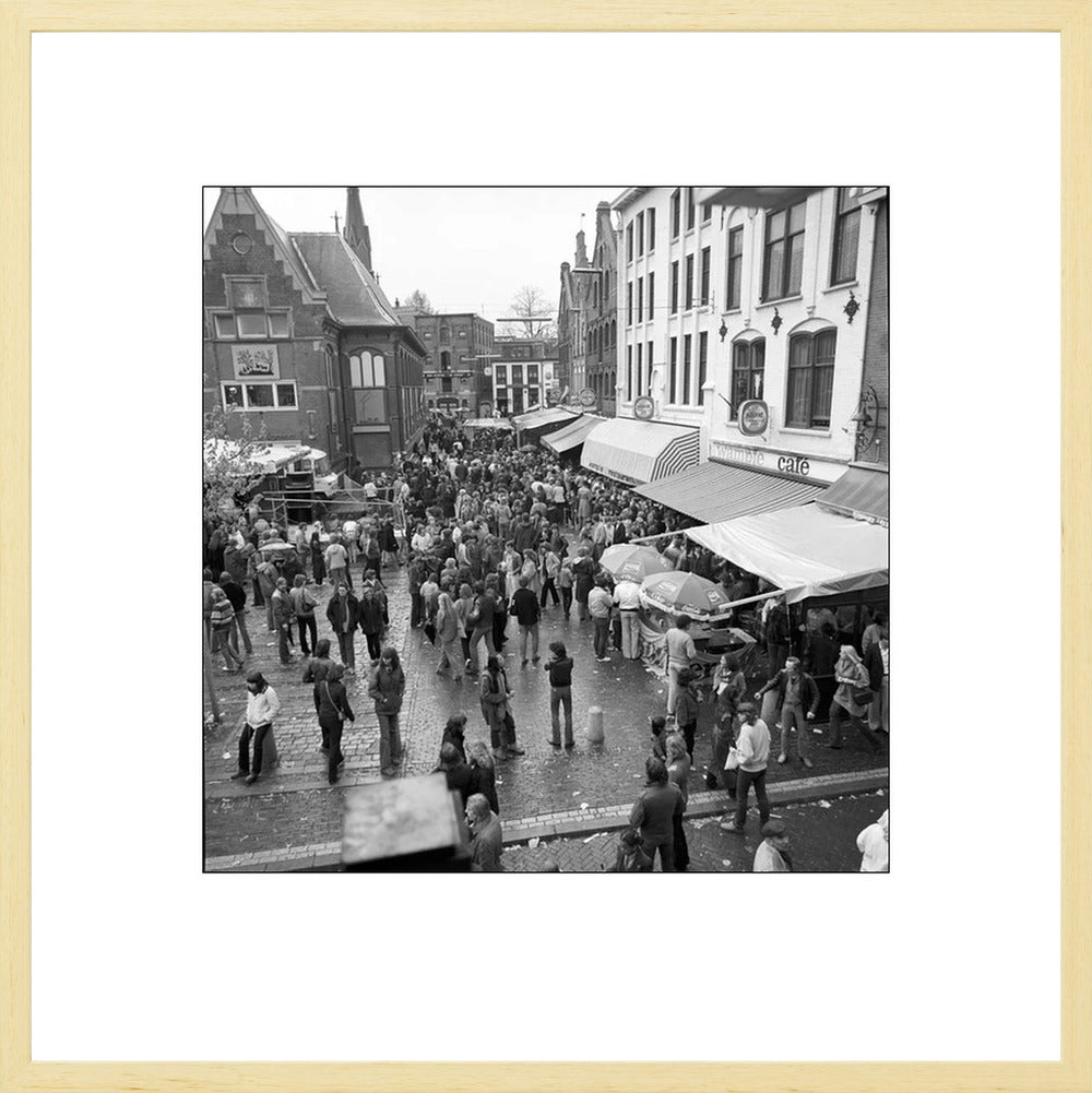Koninginnedag op de Korenmarkt - 1979