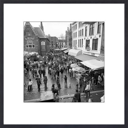 Koninginnedag op de Korenmarkt - 1979