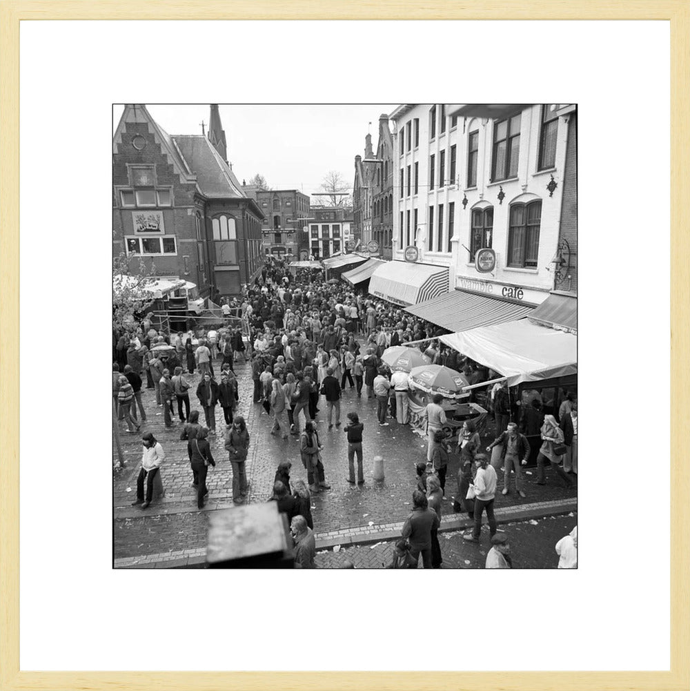 Koninginnedag op de Korenmarkt - 1979
