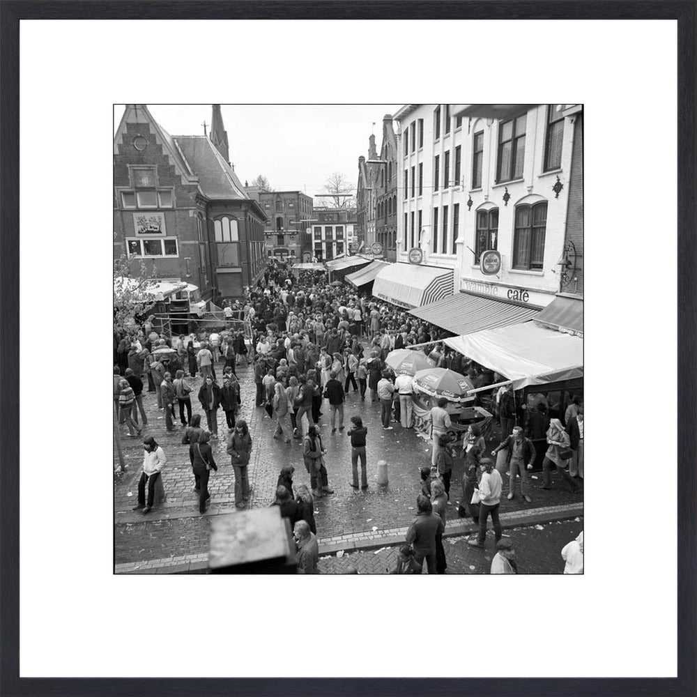 Koninginnedag op de Korenmarkt - 1979