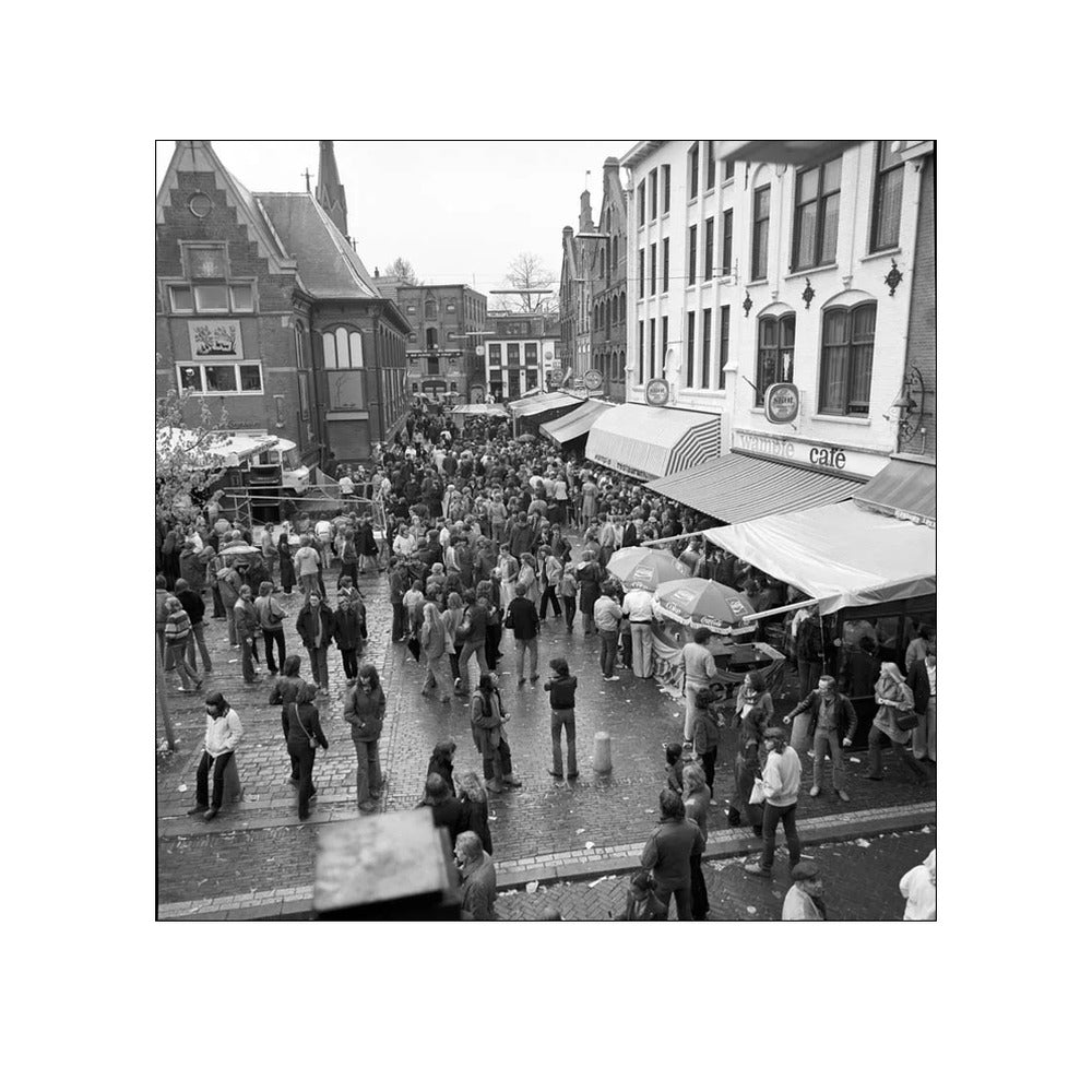 Koninginnedag op de Korenmarkt - 1979