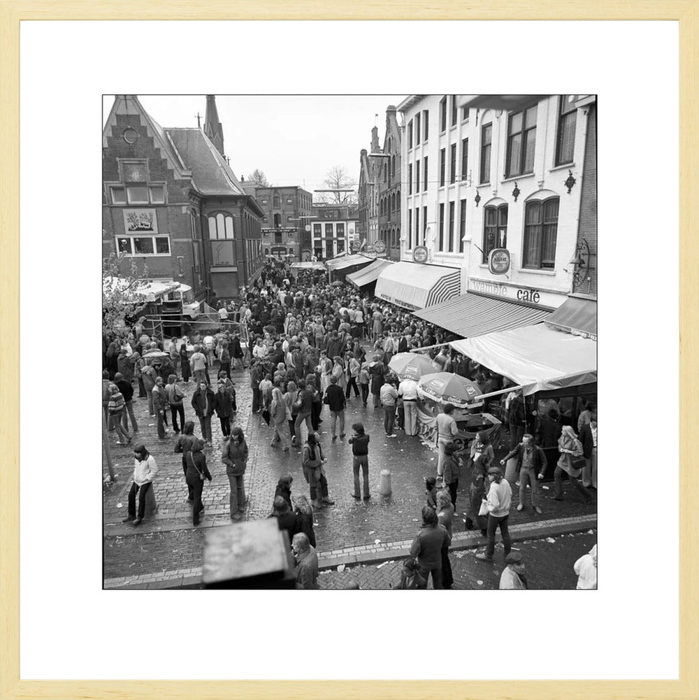 Koninginnedag op de Korenmarkt - 1979