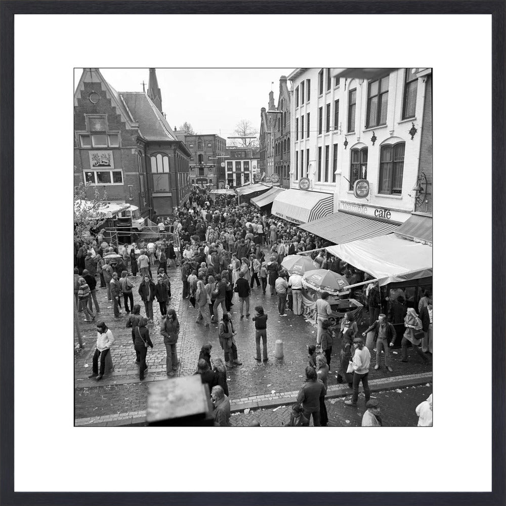 Koninginnedag op de Korenmarkt - 1979