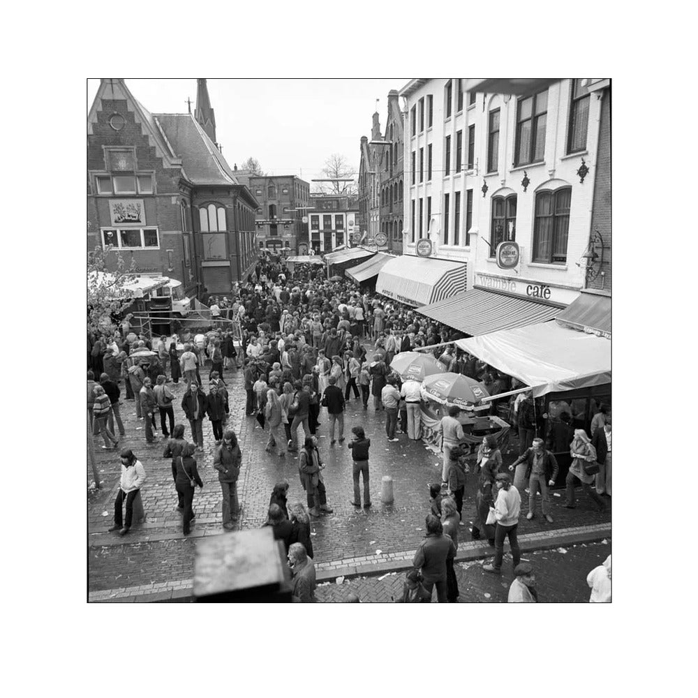 Koninginnedag op de Korenmarkt - 1979
