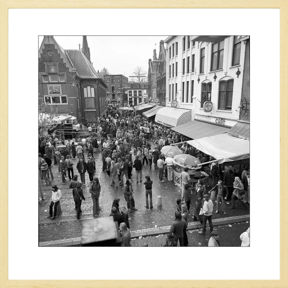 Koninginnedag op de Korenmarkt - 1979
