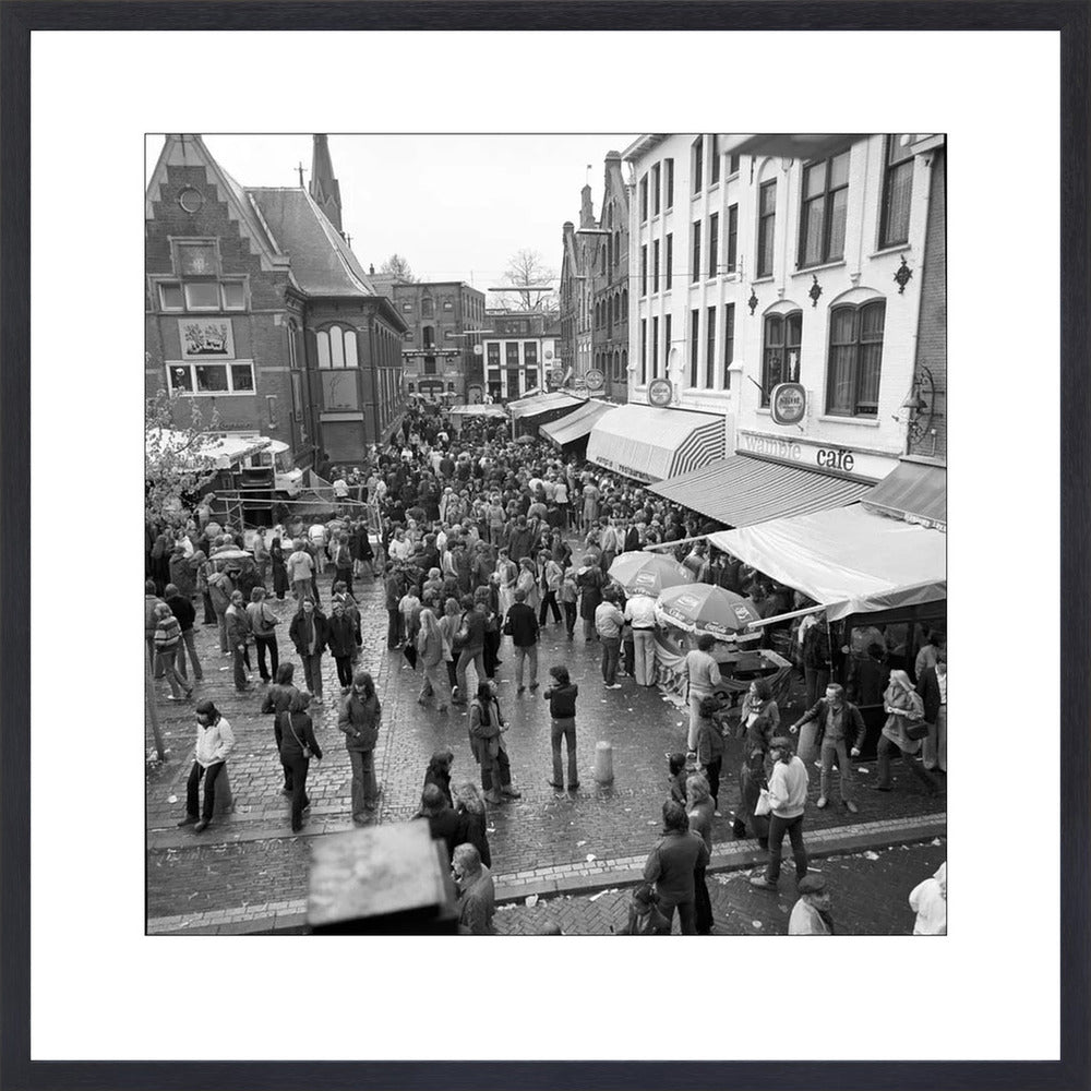Koninginnedag op de Korenmarkt - 1979