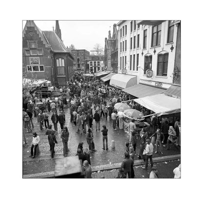Koninginnedag op de Korenmarkt - 1979