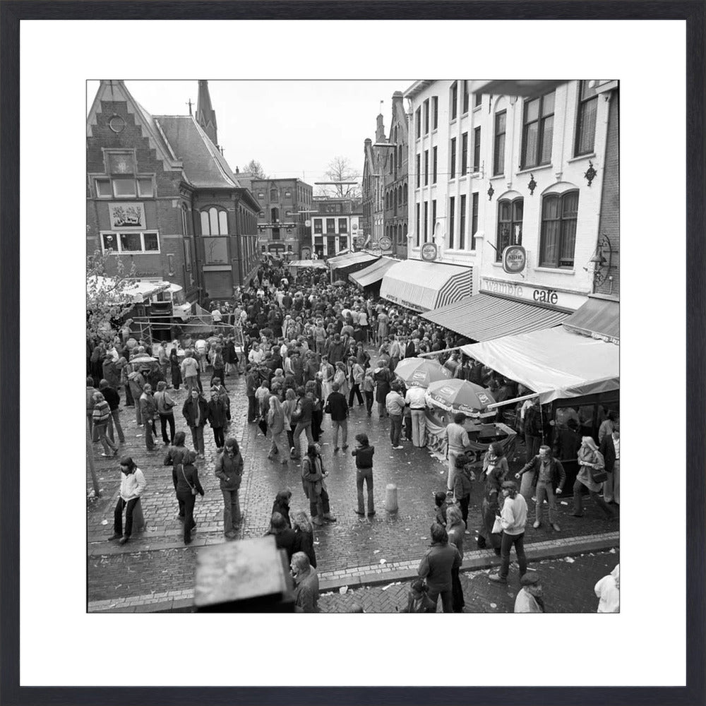 Koninginnedag op de Korenmarkt - 1979