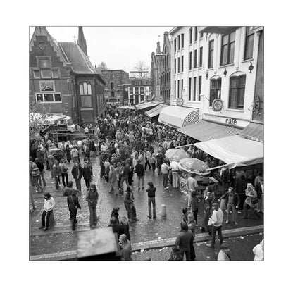 Koninginnedag op de Korenmarkt - 1979