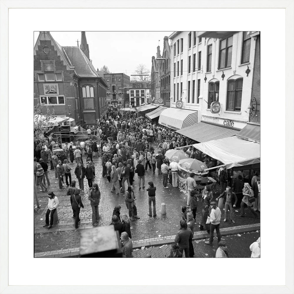 Koninginnedag op de Korenmarkt - 1979