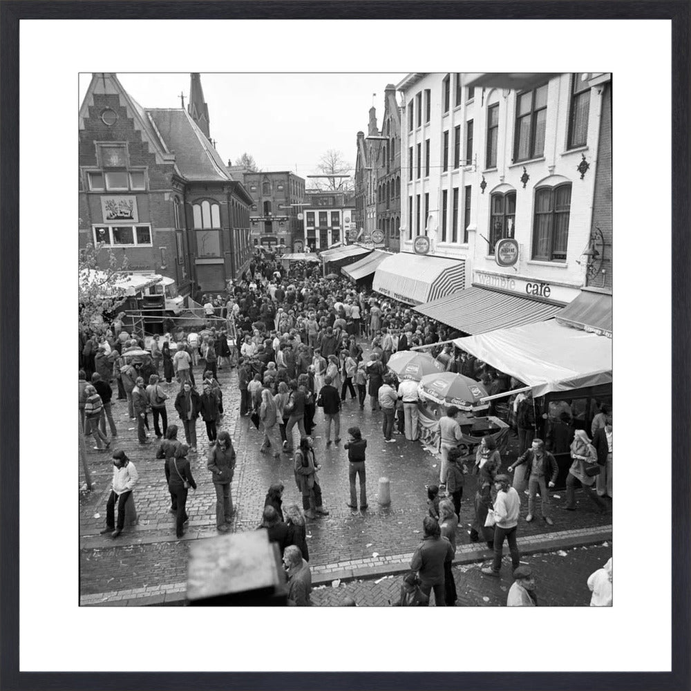 Koninginnedag op de Korenmarkt - 1979