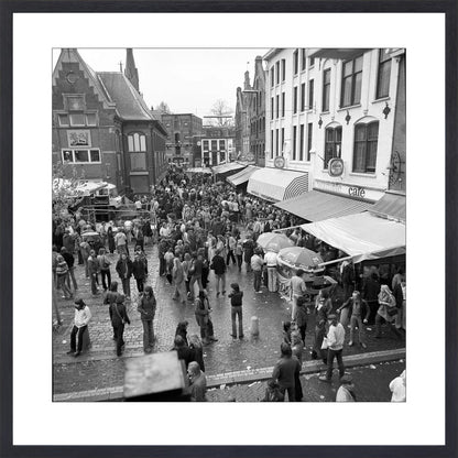 Koninginnedag op de Korenmarkt - 1979