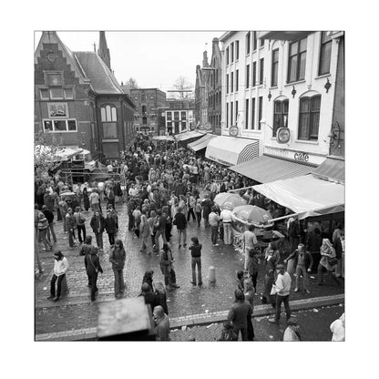 Koninginnedag op de Korenmarkt - 1979