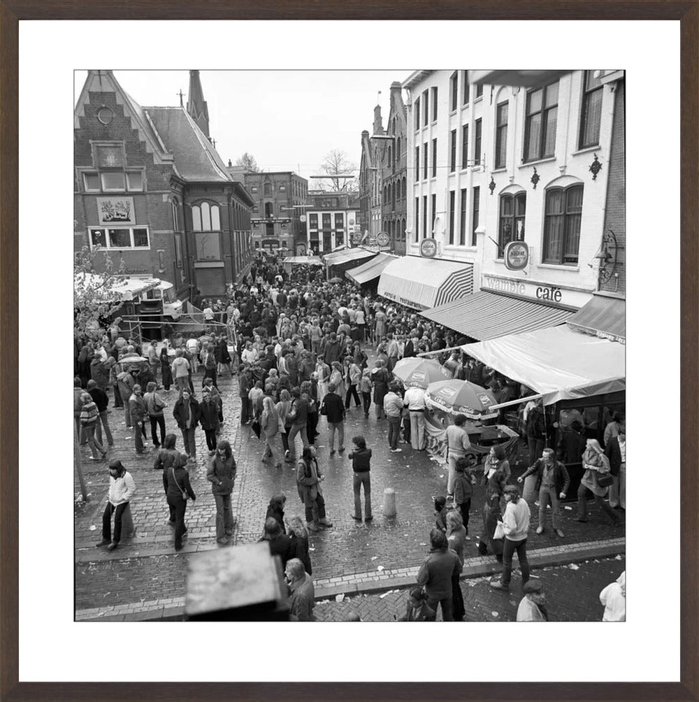 Koninginnedag op de Korenmarkt - 1979
