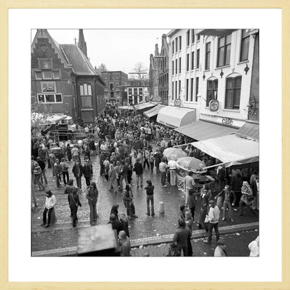 Koninginnedag op de Korenmarkt - 1979