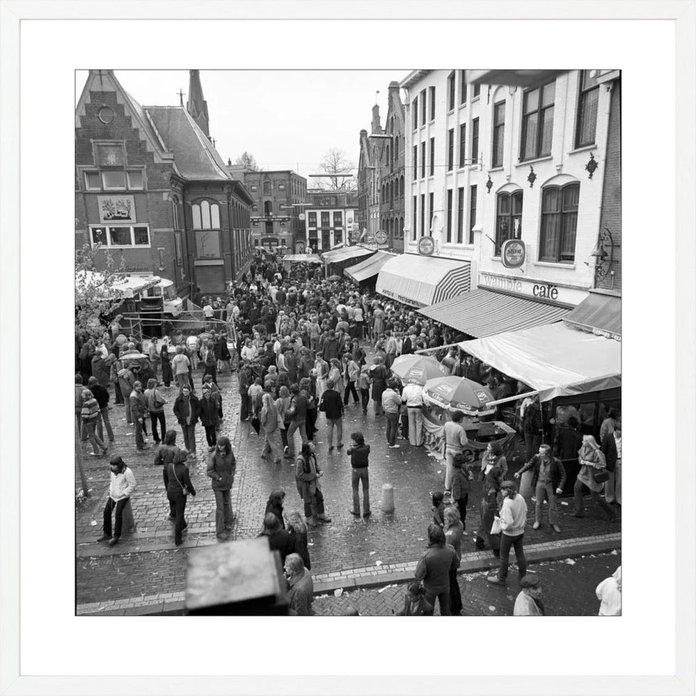 Koninginnedag op de Korenmarkt - 1979