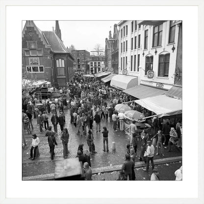 Koninginnedag op de Korenmarkt - 1979