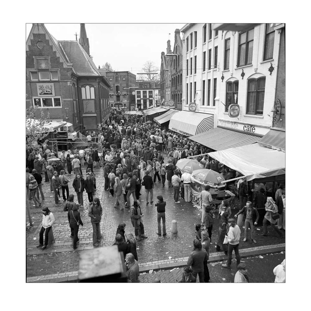 Koninginnedag op de Korenmarkt - 1979