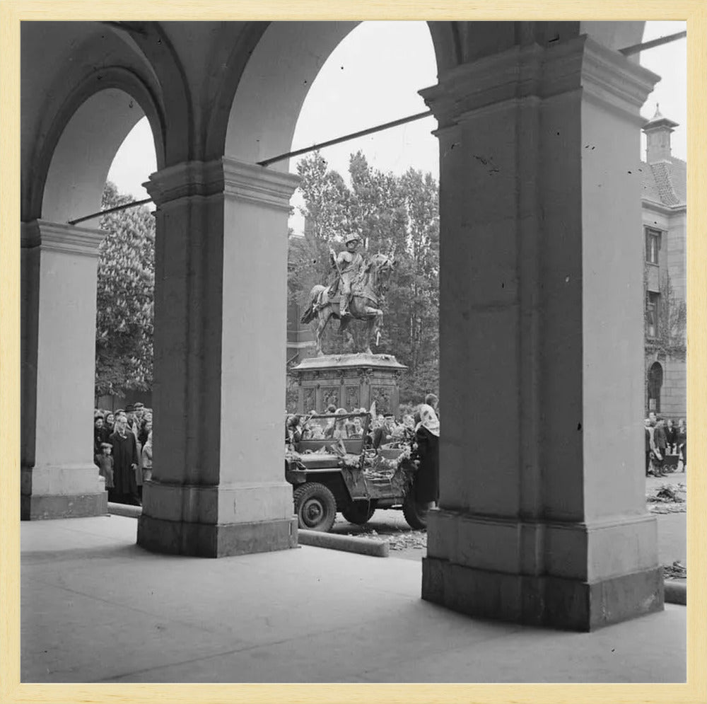 De bevrijding bij Paleis Noordeinde - 1945