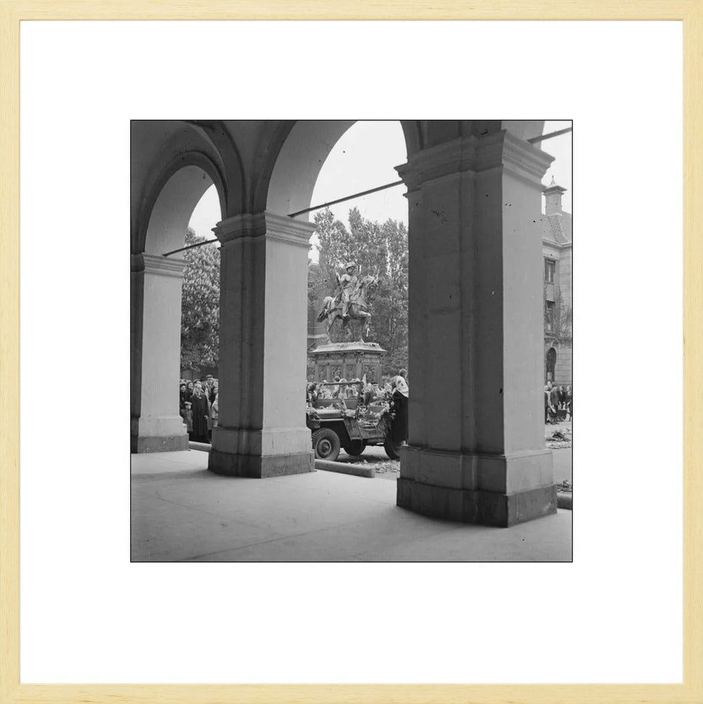 De bevrijding bij Paleis Noordeinde - 1945