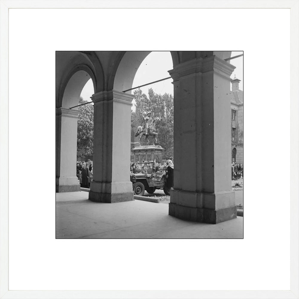 De bevrijding bij Paleis Noordeinde - 1945